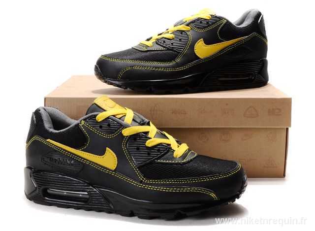 jaune et noir air max 90 (1)